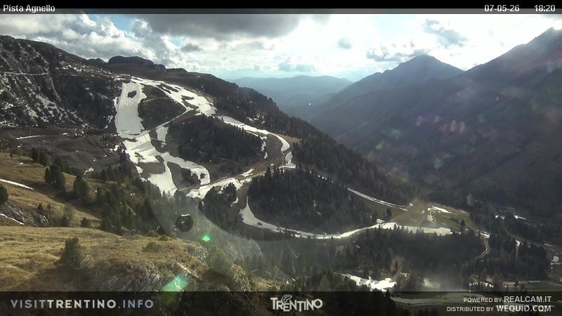 Archiv Foto Webcam Val di Fiemme Agnello