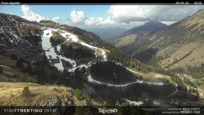 Archiv Foto Webcam Val di Fiemme Agnello