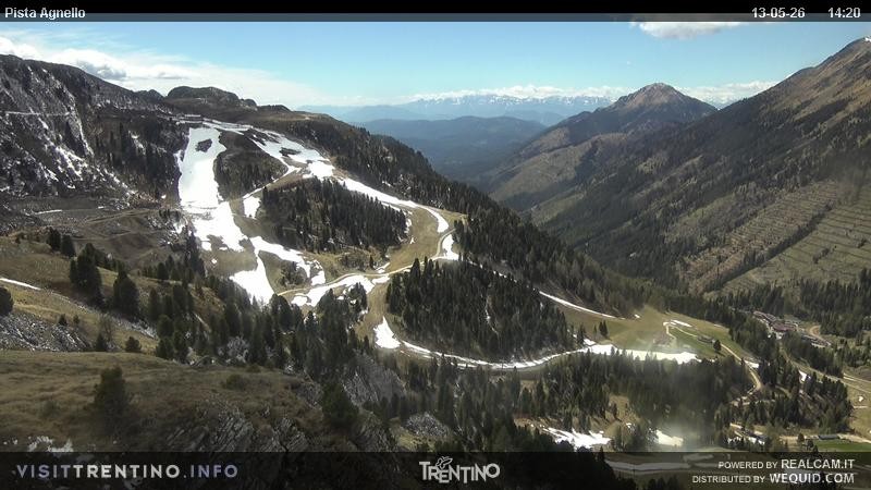 Archiv Foto Webcam Val di Fiemme Agnello
