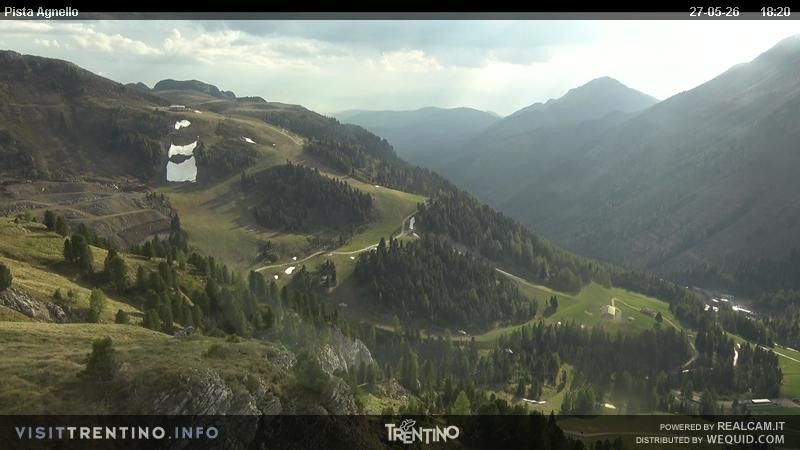 Archiv Foto Webcam Val di Fiemme Agnello