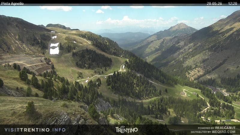 Archived image Webcam Val di Fiemme Agnello