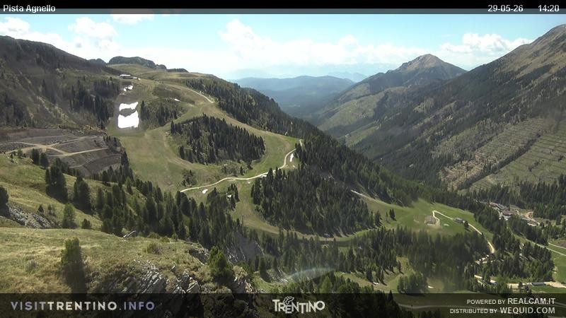 Archiv Foto Webcam Val di Fiemme Agnello