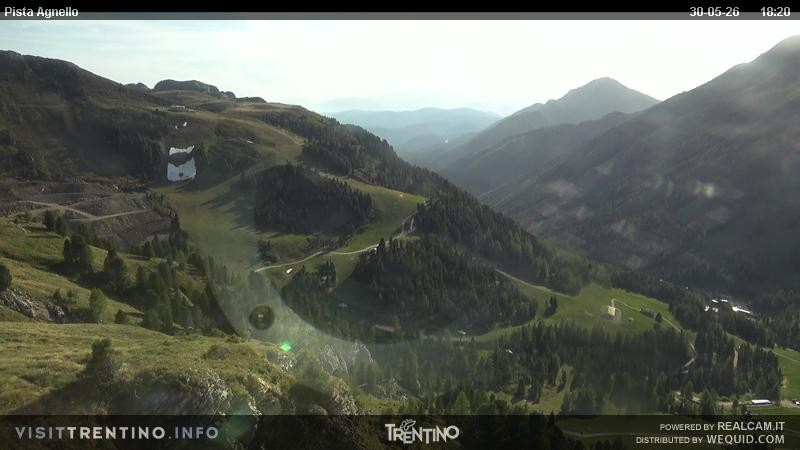 Archiv Foto Webcam Val di Fiemme Agnello