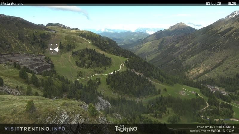Archived image Webcam Val di Fiemme Agnello