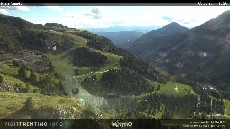 Archiv Foto Webcam Val di Fiemme Agnello