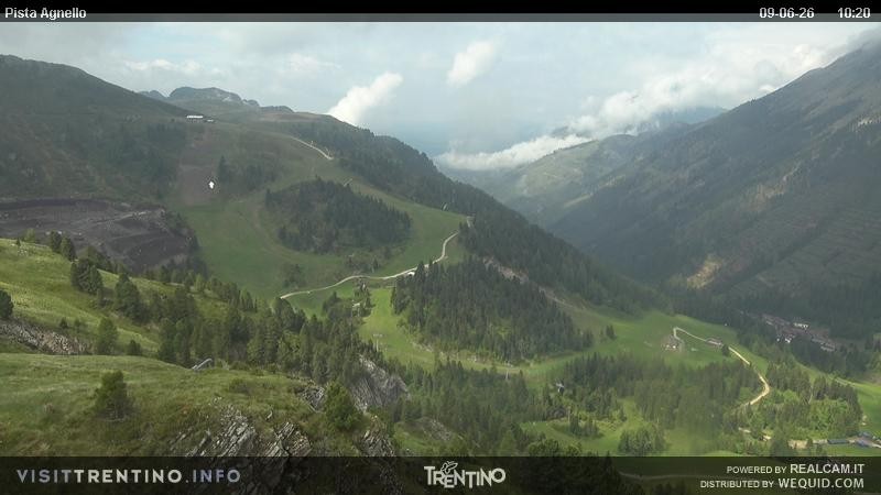 Archiv Foto Webcam Val di Fiemme Agnello