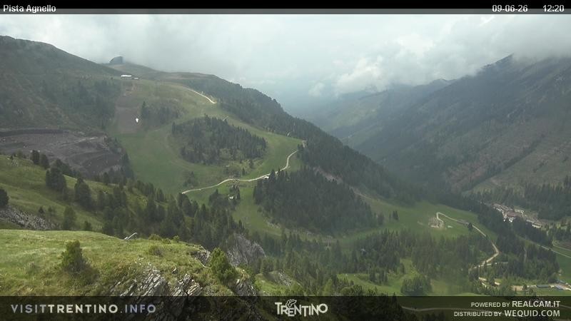Archiv Foto Webcam Val di Fiemme Agnello