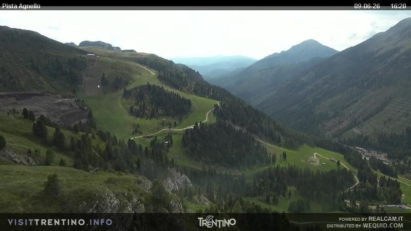 Archiv Foto Webcam Val di Fiemme Agnello