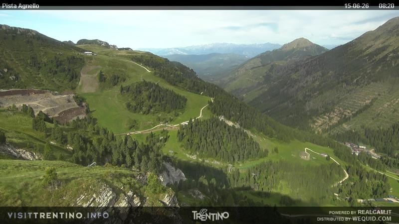 Archiv Foto Webcam Val di Fiemme Agnello