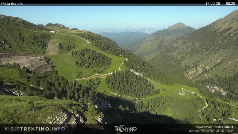 Archiv Foto Webcam Val di Fiemme Agnello