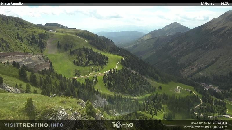 Archived image Webcam Val di Fiemme Agnello