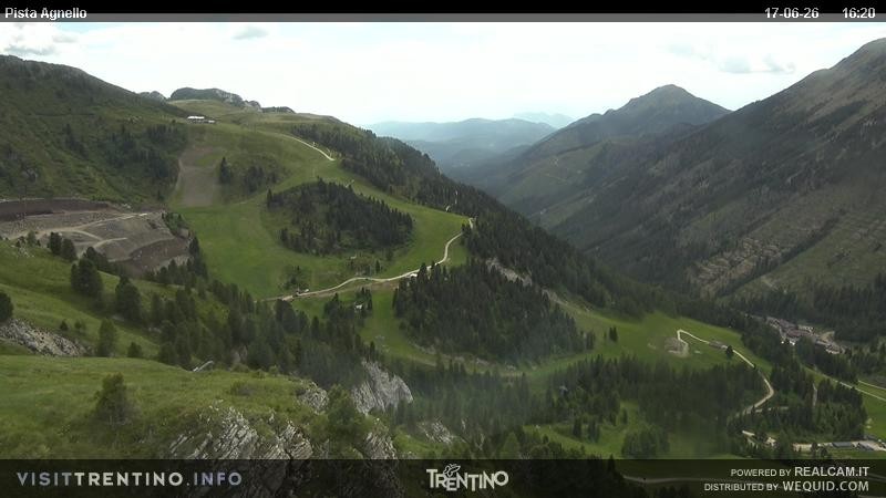 Archiv Foto Webcam Val di Fiemme Agnello