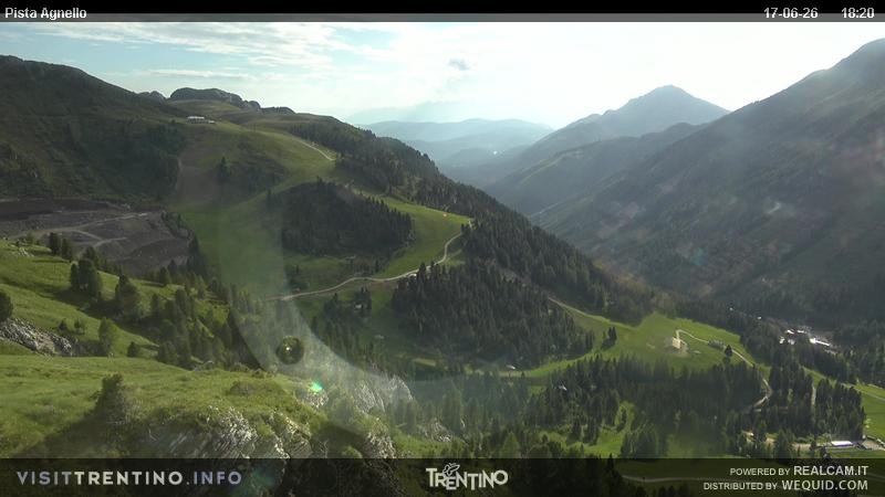Archiv Foto Webcam Val di Fiemme Agnello
