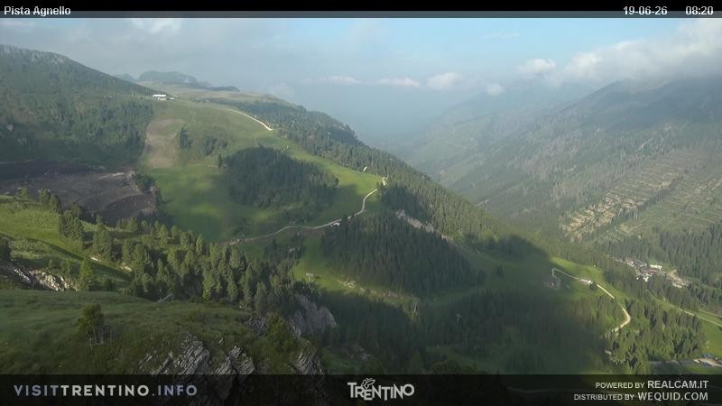 Archiv Foto Webcam Val di Fiemme Agnello