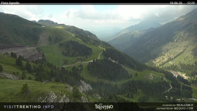 Archiv Foto Webcam Val di Fiemme Agnello