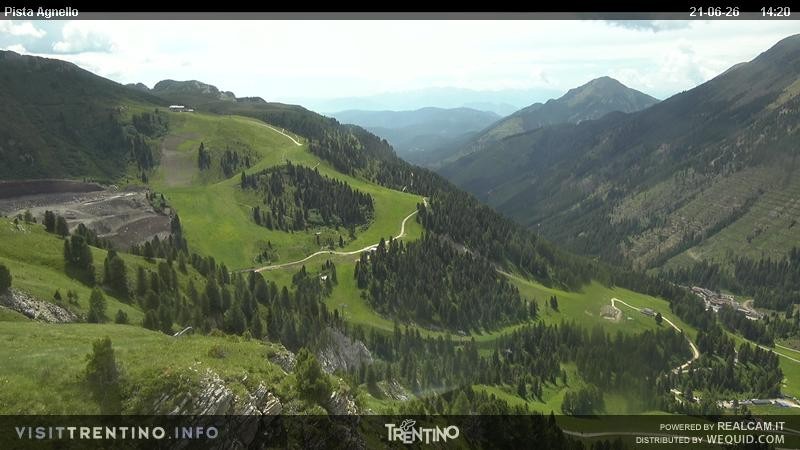 Archived image Webcam Val di Fiemme Agnello