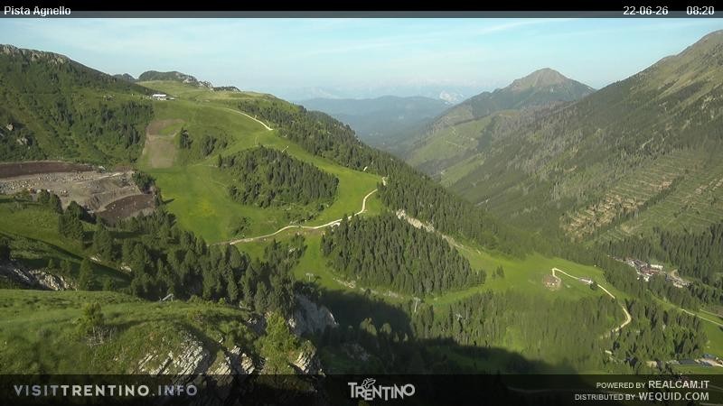 Archiv Foto Webcam Val di Fiemme Agnello