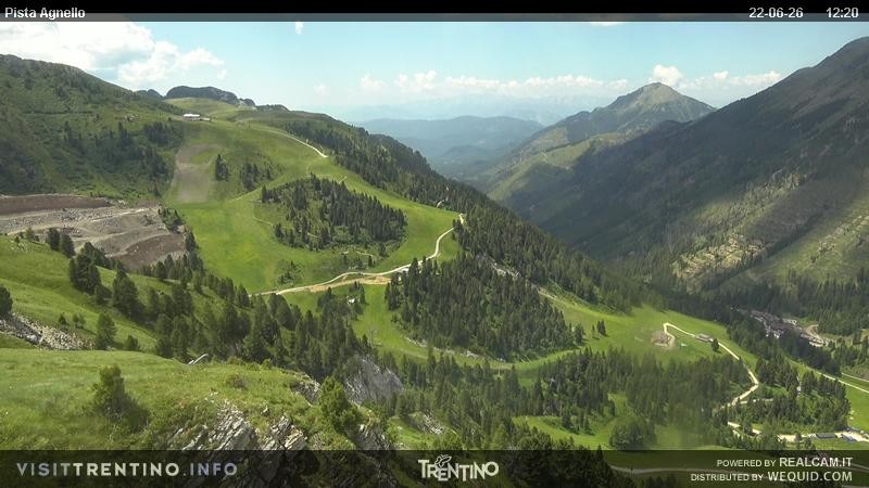 Archiv Foto Webcam Val di Fiemme Agnello