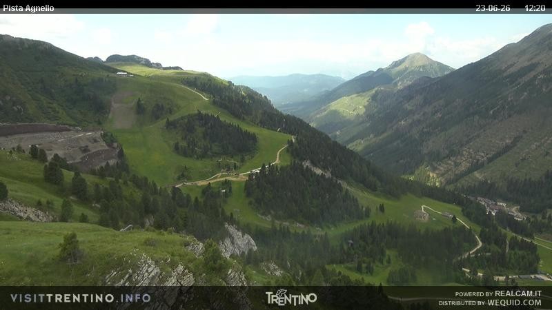 Archived image Webcam Val di Fiemme Agnello