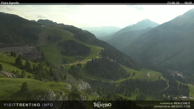 Archived image Webcam Val di Fiemme Agnello