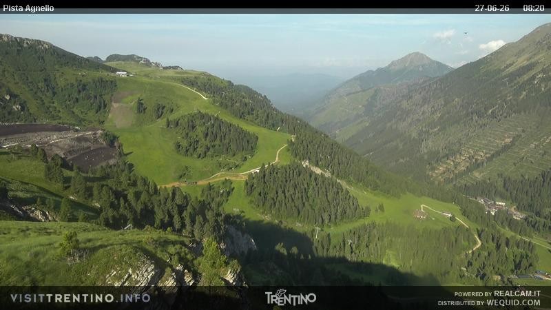 Archiv Foto Webcam Val di Fiemme Agnello