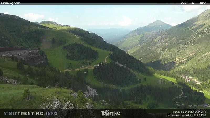 Archiv Foto Webcam Val di Fiemme Agnello