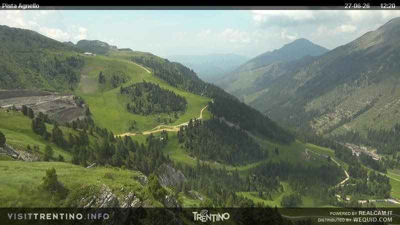 Archiv Foto Webcam Val di Fiemme Agnello