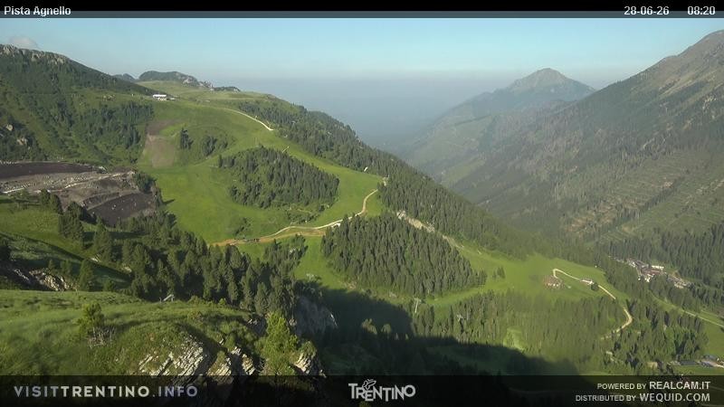 Archiv Foto Webcam Val di Fiemme Agnello