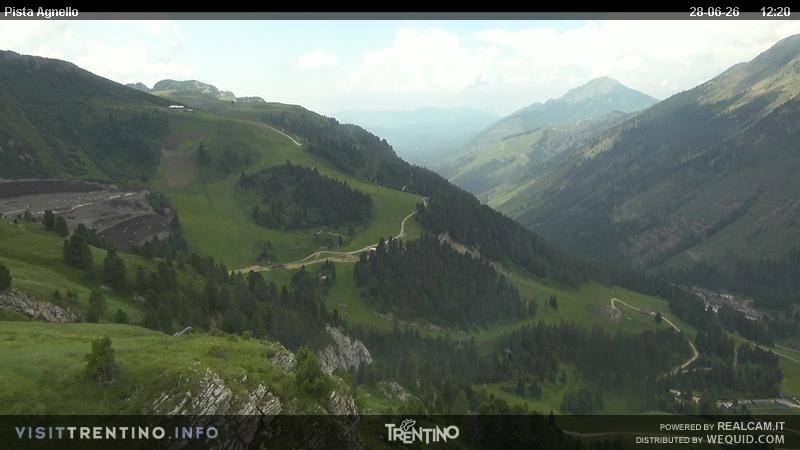 Archiv Foto Webcam Val di Fiemme Agnello
