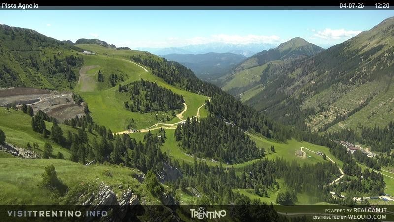 Archived image Webcam Val di Fiemme Agnello