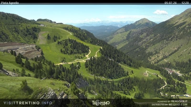 Archiv Foto Webcam Val di Fiemme Agnello
