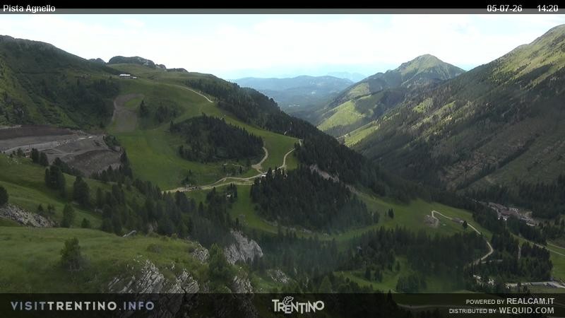 Archiv Foto Webcam Val di Fiemme Agnello