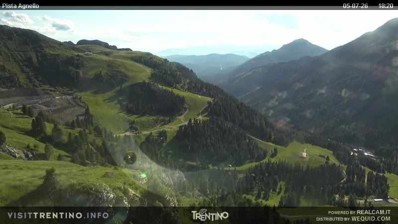 Archiv Foto Webcam Val di Fiemme Agnello