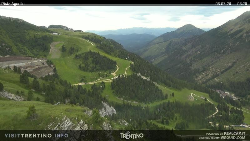 Archiv Foto Webcam Val di Fiemme Agnello