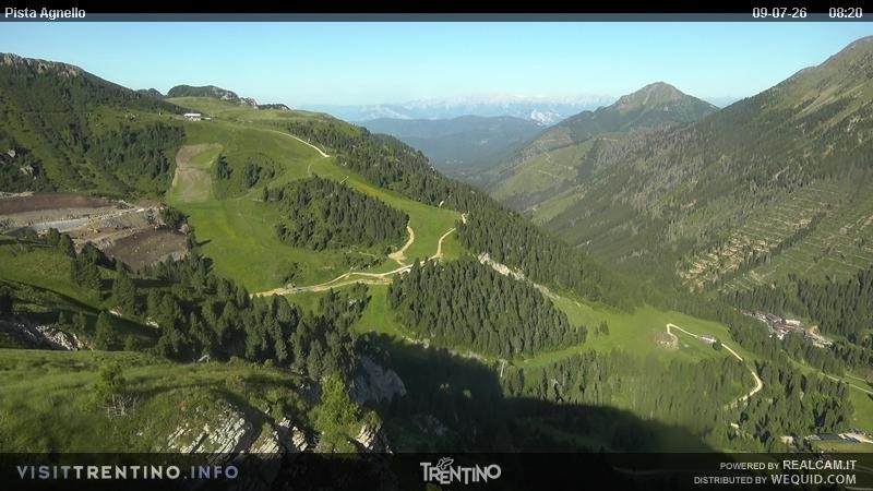 Archiv Foto Webcam Val di Fiemme Agnello