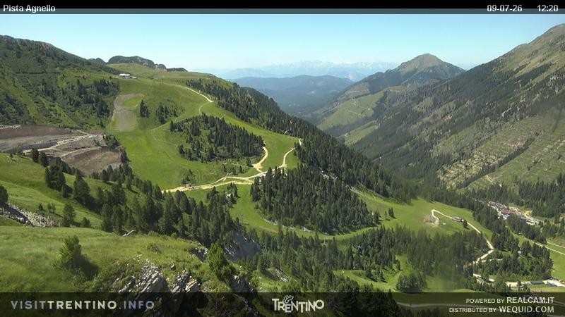 Archived image Webcam Val di Fiemme Agnello