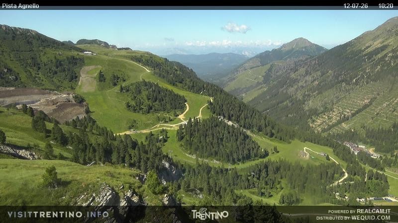 Archiv Foto Webcam Val di Fiemme Agnello