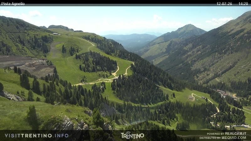 Archiv Foto Webcam Val di Fiemme Agnello