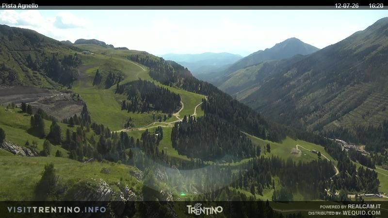 Archiv Foto Webcam Val di Fiemme Agnello