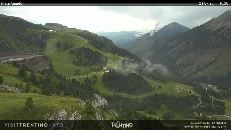 Archived image Webcam Val di Fiemme Agnello