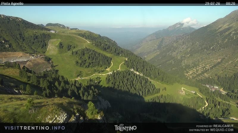 Archiv Foto Webcam Val di Fiemme Agnello