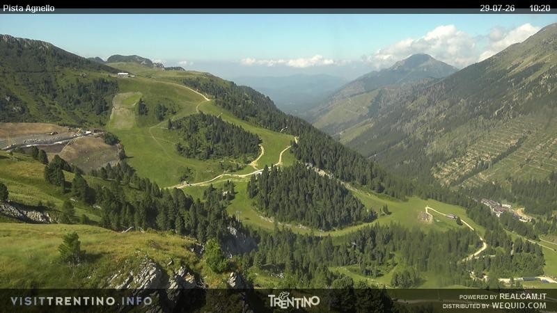 Archiv Foto Webcam Val di Fiemme Agnello