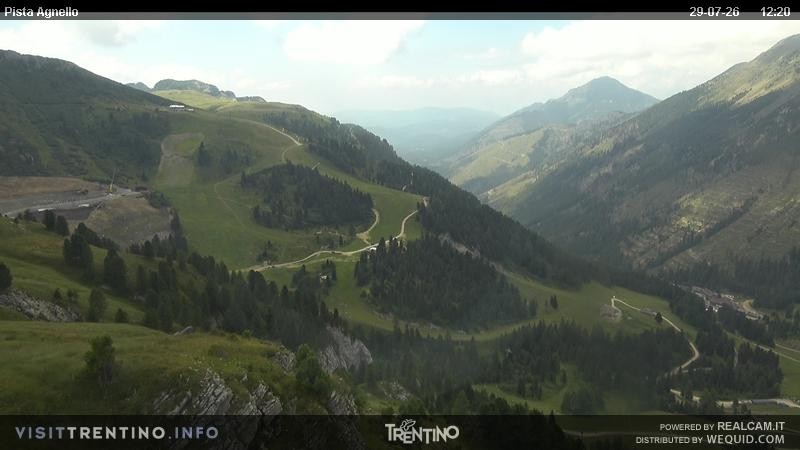 Archiv Foto Webcam Val di Fiemme Agnello