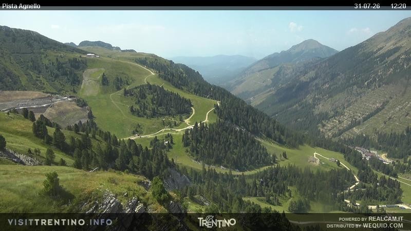 Archiv Foto Webcam Val di Fiemme Agnello