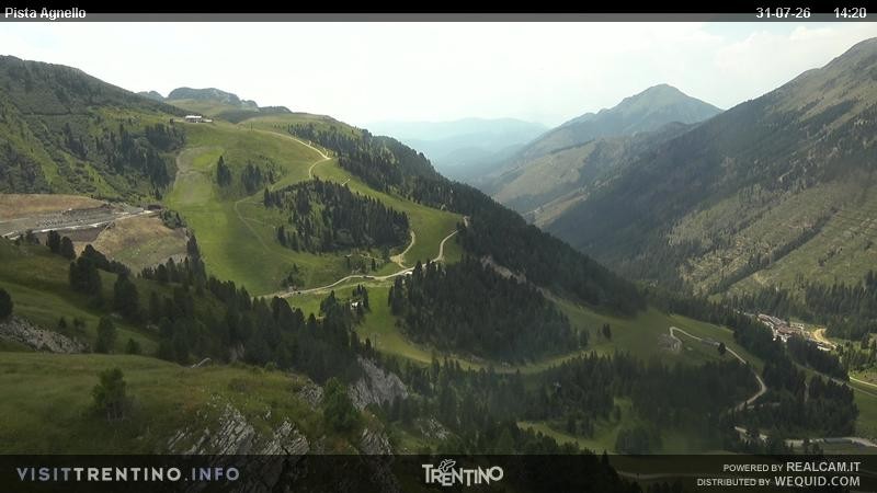 Archiv Foto Webcam Val di Fiemme Agnello