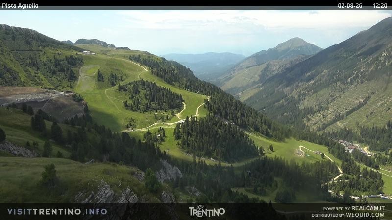 Archiv Foto Webcam Val di Fiemme Agnello