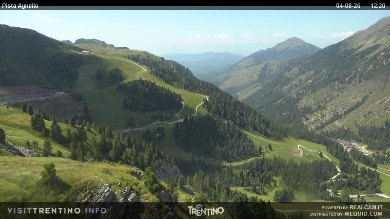 Archiv Foto Webcam Val di Fiemme Agnello