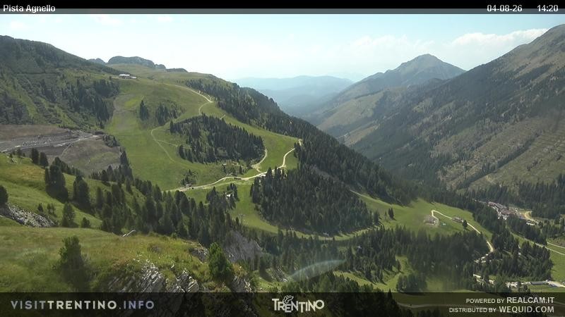 Archiv Foto Webcam Val di Fiemme Agnello