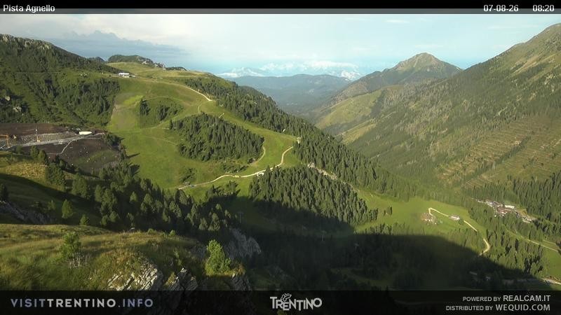 Archiv Foto Webcam Val di Fiemme Agnello