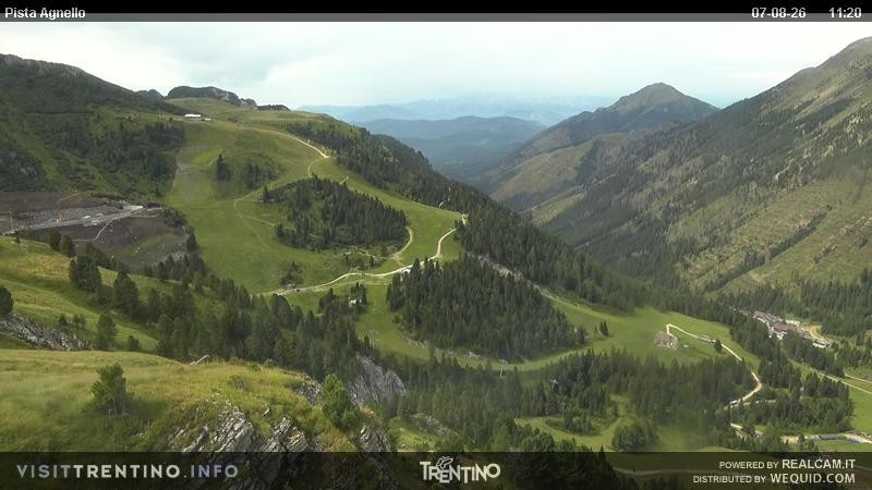 Archiv Foto Webcam Val di Fiemme Agnello